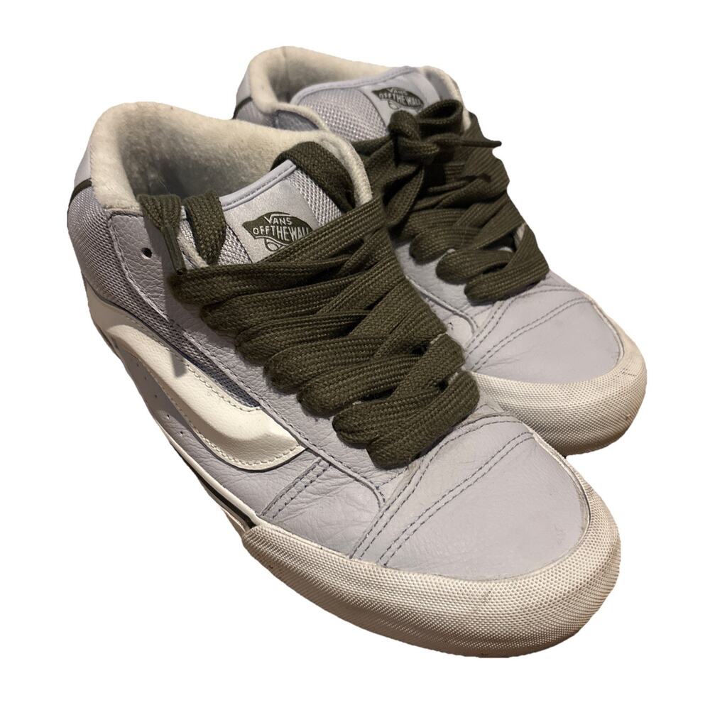 Vans Knu Mid Utility Lace Halogen Blue Skater Sneaker Chunky Casual Size 8.5